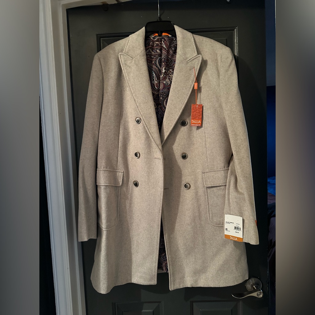 Tallia Mens Beige Blazer